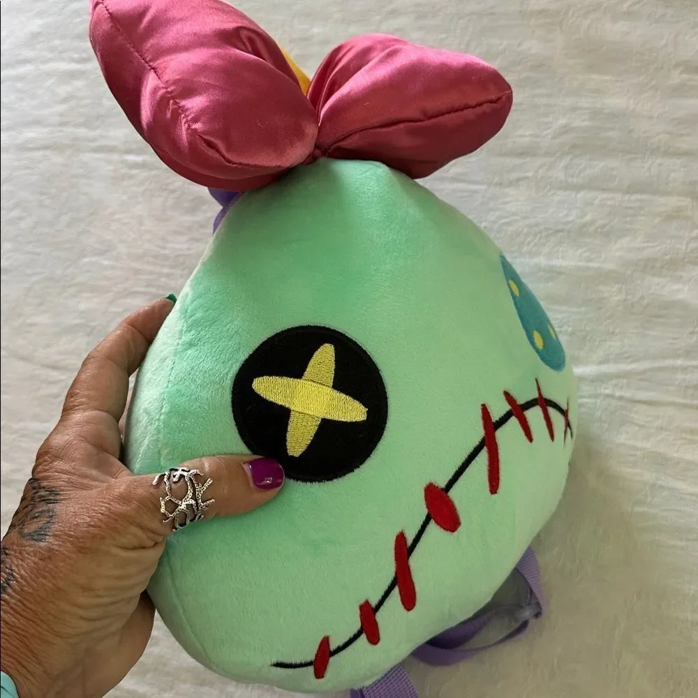 Walt Disney - Lilo & Stitch - Scrump - Head Shaped Plush Mini Backpack